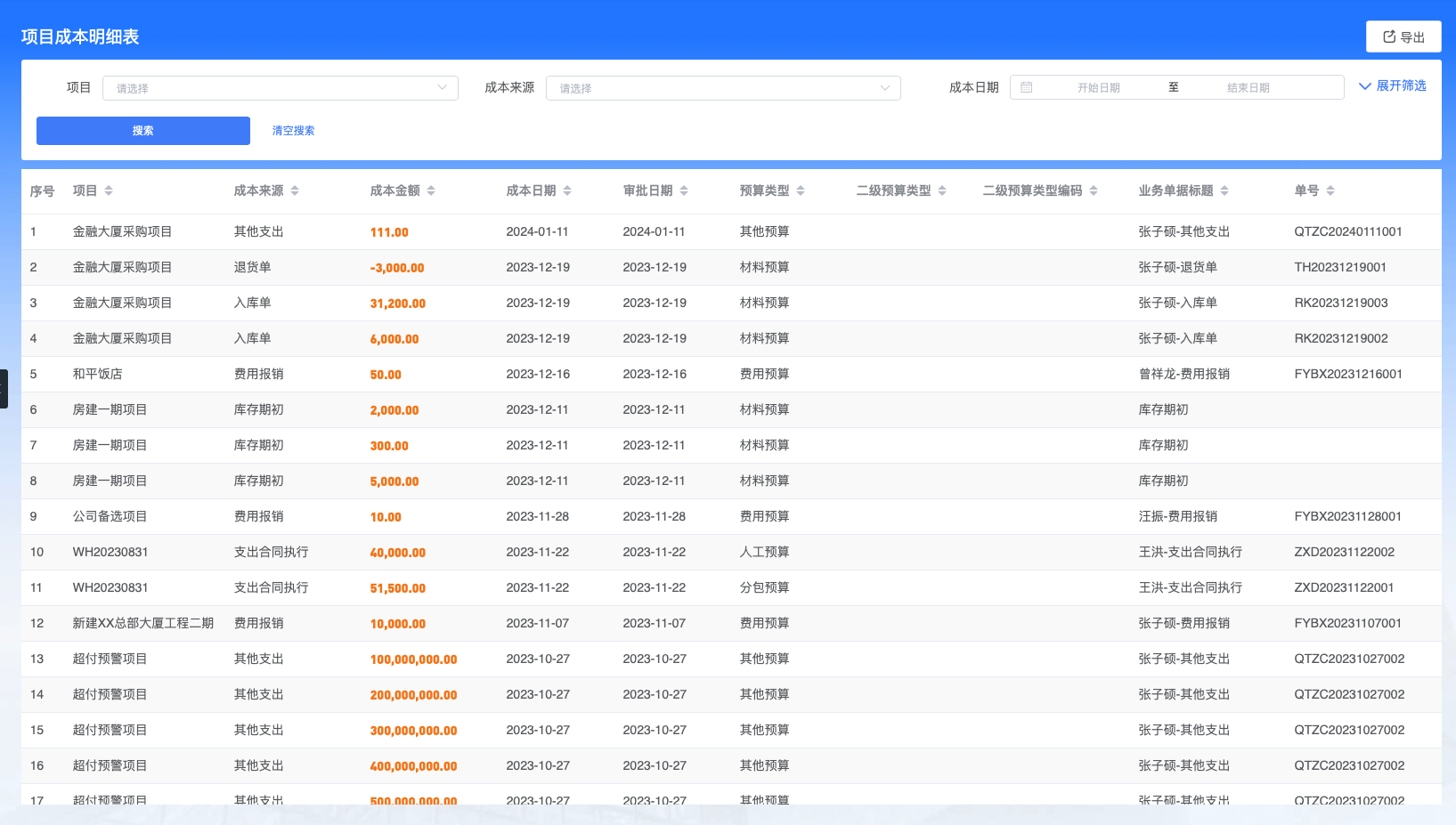 建筑工程數(shù)字化管理平臺